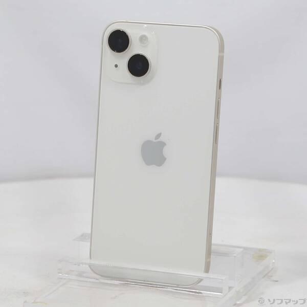 〔中古〕Apple(アップル) iPhone14 128GB スターライト MPUQ3J／A SIM...