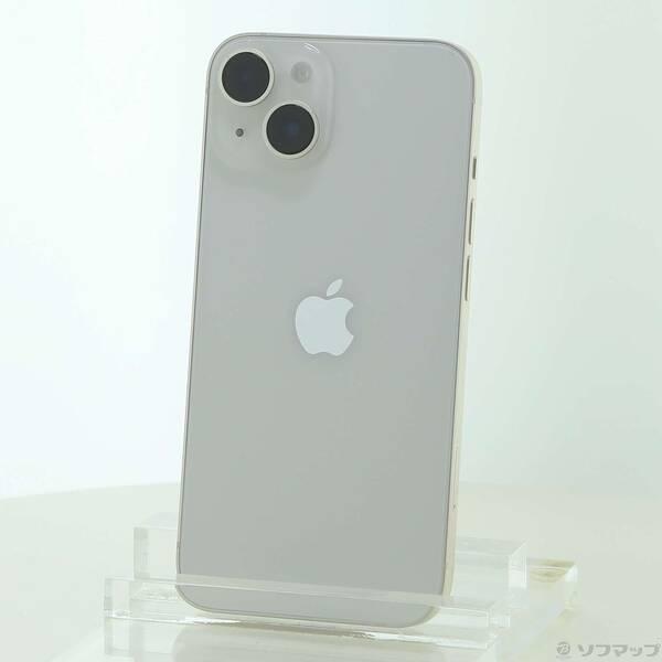 〔中古〕Apple(アップル) iPhone14 128GB スターライト MPUQ3J／A SIM...
