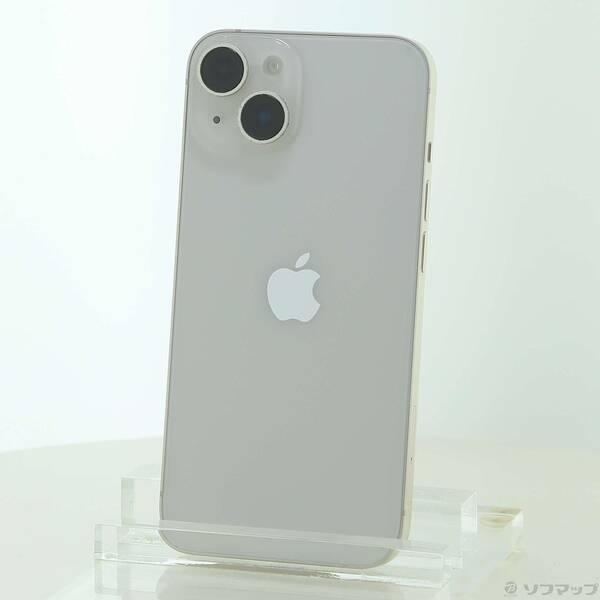 〔中古〕Apple(アップル) iPhone14 128GB スターライト MPUQ3J／A SIM...