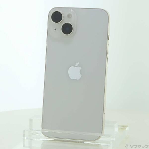 〔中古〕Apple(アップル) iPhone14 128GB スターライト MPUQ3J／A SIM...