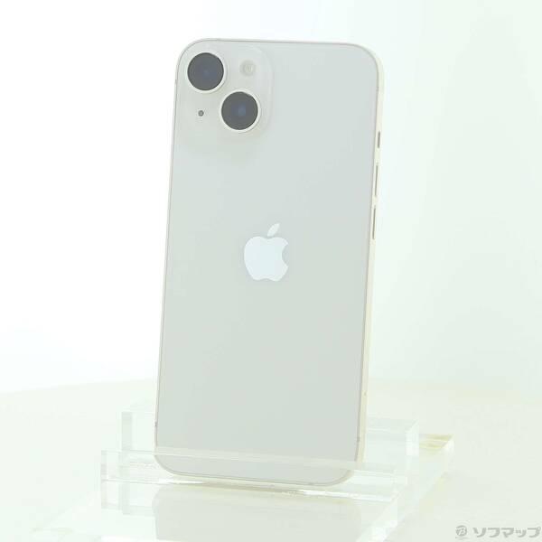 〔中古〕Apple(アップル) iPhone14 128GB スターライト MPUQ3J／A SIM...