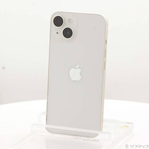 〔中古〕Apple(アップル) iPhone14 128GB スターライト MPUQ3J／A SIM...