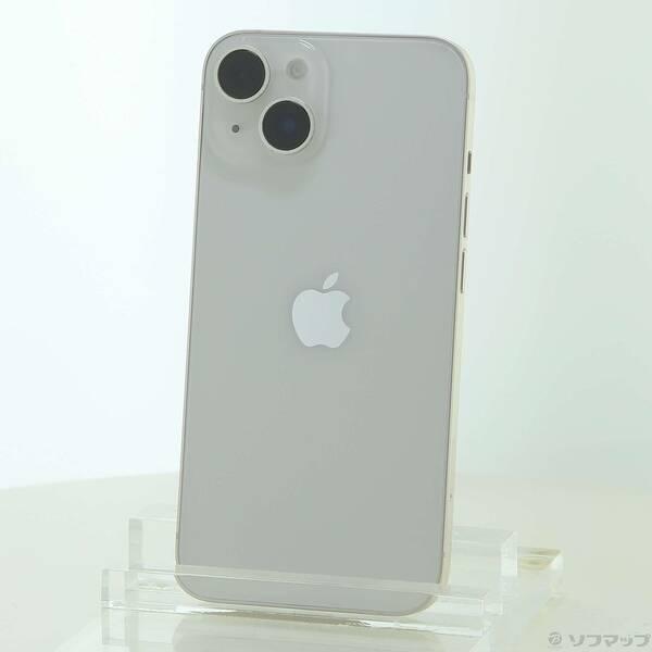 〔中古〕Apple(アップル) iPhone14 128GB スターライト MPUQ3J／A SIM...