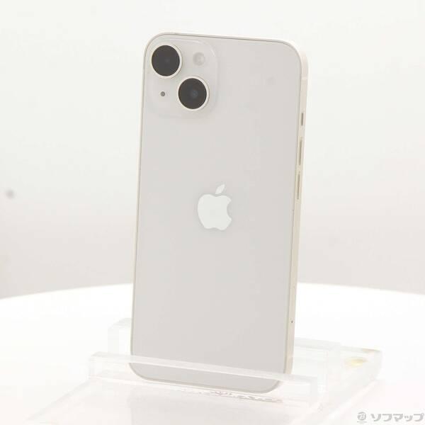 〔中古〕Apple(アップル) iPhone14 128GB スターライト MPUQ3J／A SIM...