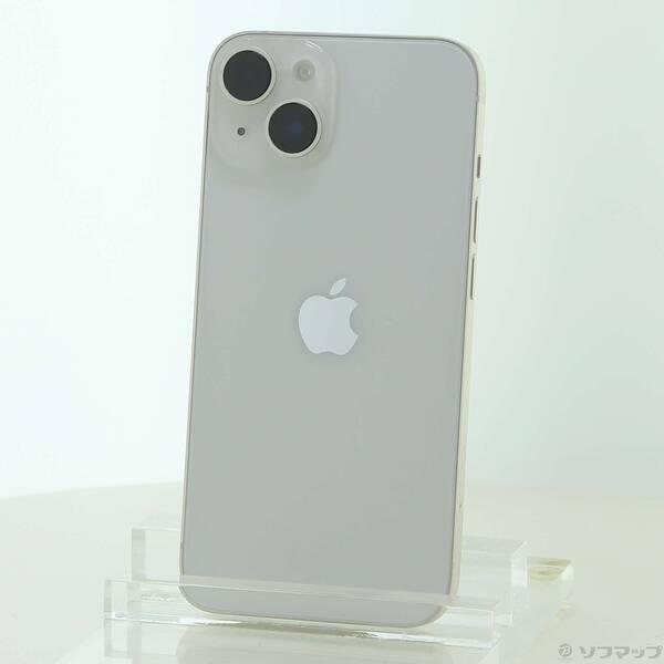 〔中古〕Apple(アップル) iPhone14 128GB スターライト MPUQ3J／A SIM...