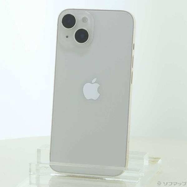 〔中古〕Apple(アップル) iPhone14 128GB スターライト MPUQ3J／A SIM...