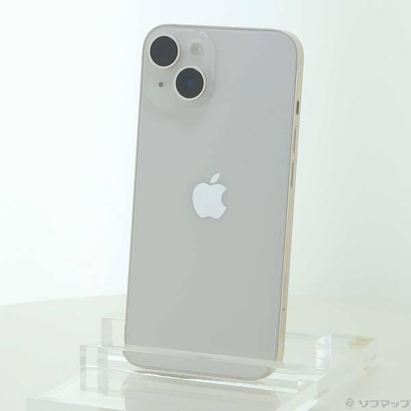 〔中古〕Apple(アップル) iPhone14 128GB スターライト MPUQ3J／A SIM...