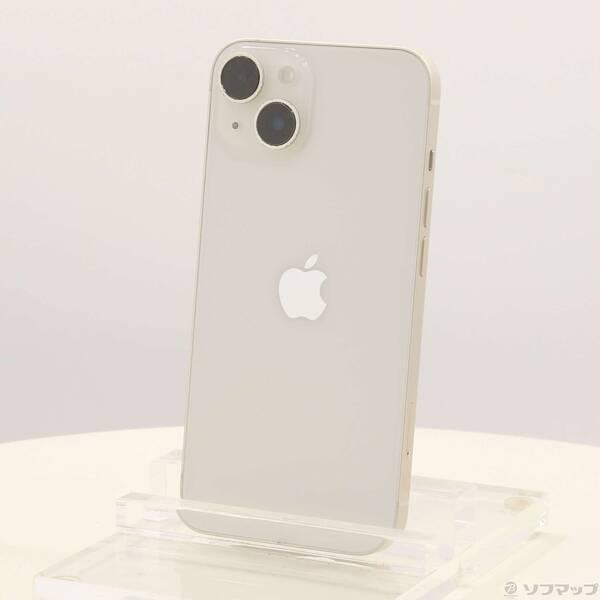 〔中古〕Apple(アップル) iPhone14 128GB スターライト MPUQ3J／A SIM...