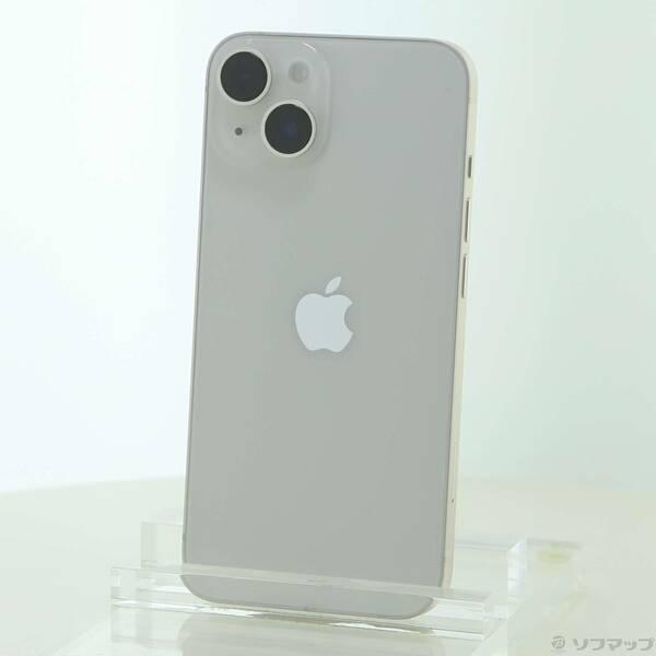 〔中古〕Apple(アップル) iPhone14 128GB スターライト MPUQ3J／A SIM...