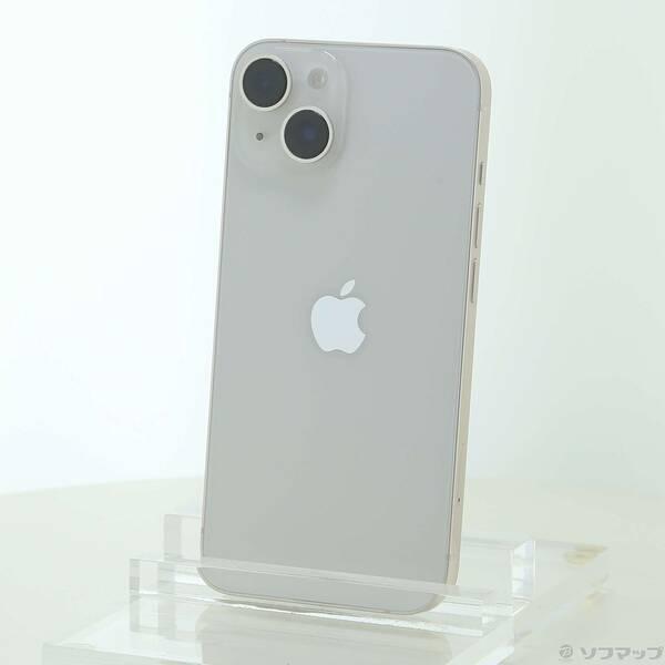 〔中古〕Apple(アップル) iPhone14 128GB スターライト MPUQ3J／A SIM...