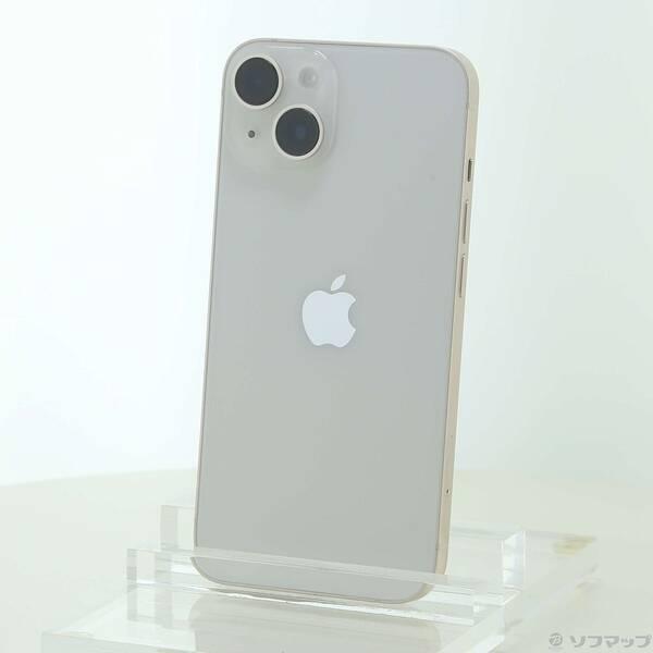 〔中古〕Apple(アップル) iPhone14 128GB スターライト MPUQ3J／A SIM...