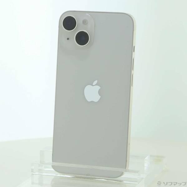 〔中古〕Apple(アップル) iPhone14 128GB スターライト MPUQ3J／A SIM...