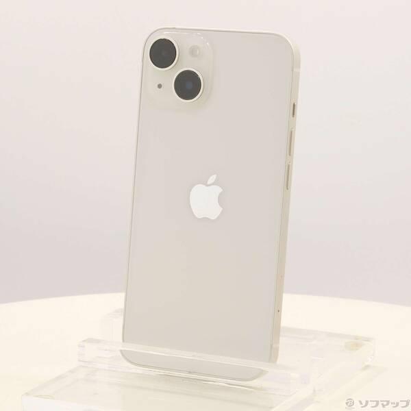 〔中古〕Apple(アップル) iPhone14 128GB スターライト MPUQ3J／A SIM...
