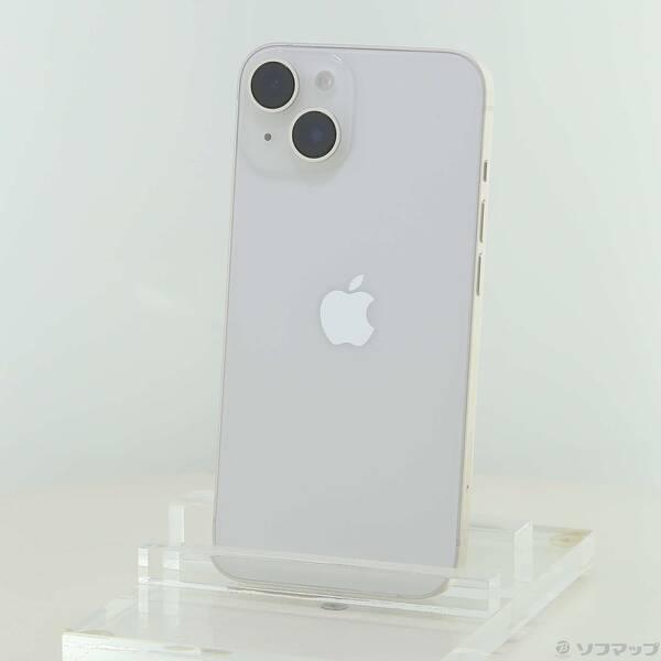 〔中古〕Apple(アップル) iPhone14 128GB スターライト MPUQ3J／A SIM...