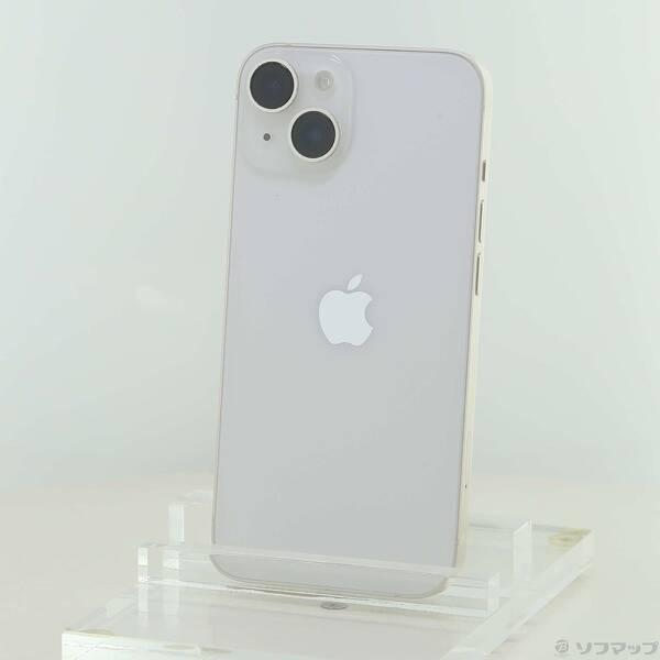 〔中古〕Apple(アップル) iPhone14 128GB スターライト MPUQ3J／A SIM...