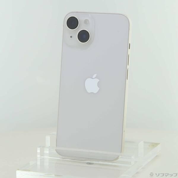 〔中古〕Apple(アップル) iPhone14 128GB スターライト MPUQ3J／A SIM...