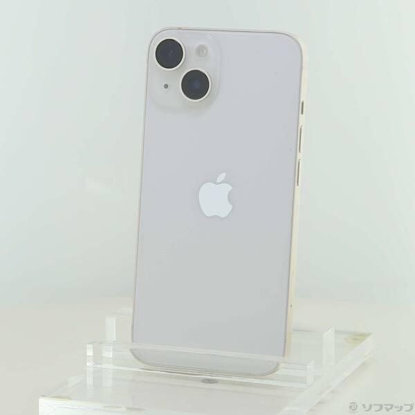 〔中古〕Apple(アップル) iPhone14 128GB スターライト MPUQ3J／A SIM...