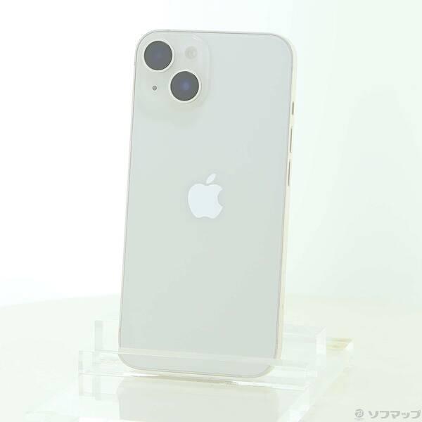 〔中古〕Apple(アップル) iPhone14 128GB スターライト MPUQ3J／A SIM...