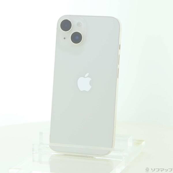 〔中古〕Apple(アップル) iPhone14 128GB スターライト MPUQ3J／A SIM...
