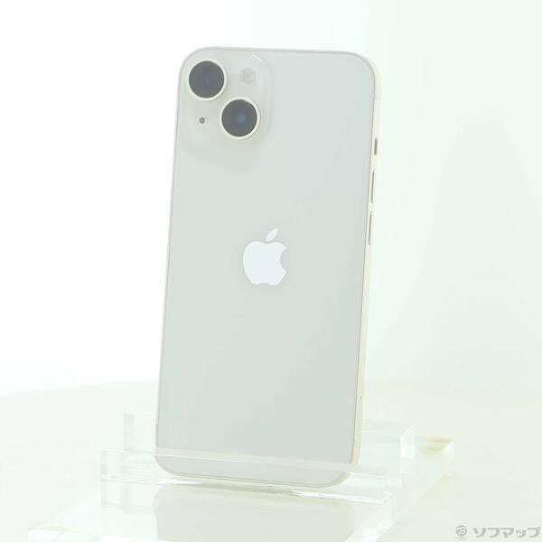 〔中古〕Apple(アップル) iPhone14 128GB スターライト MPUQ3J／A SIM...