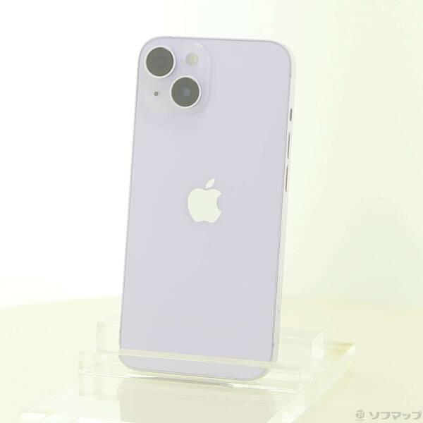 〔中古〕Apple(アップル) iPhone14 128GB パープル MPUY3J／A SIMフリ...