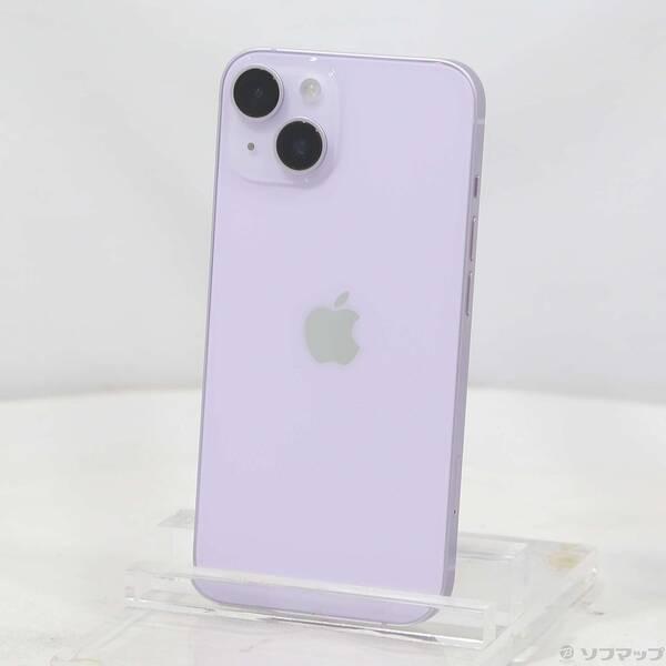 〔中古〕Apple(アップル) iPhone14 128GB パープル MPUY3J／A SIMフリ...
