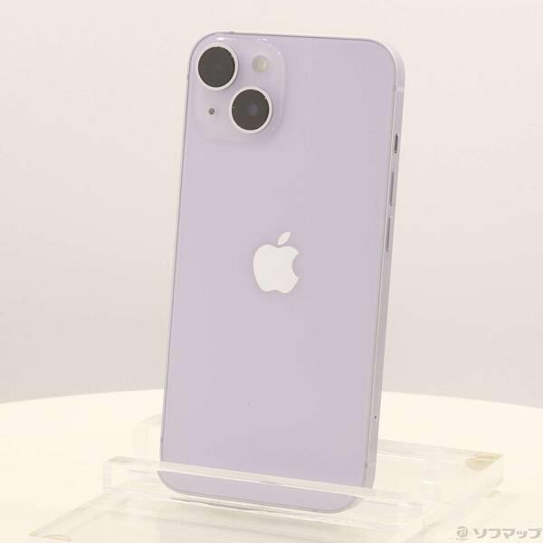 〔中古〕Apple(アップル) iPhone14 128GB パープル MPUY3J／A SIMフリ...