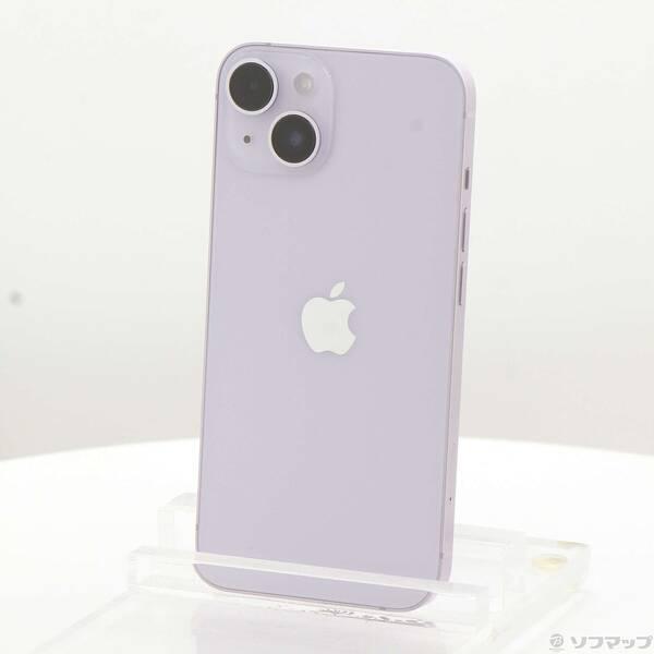 〔中古〕Apple(アップル) iPhone14 128GB パープル MPUY3J／A SIMフリ...