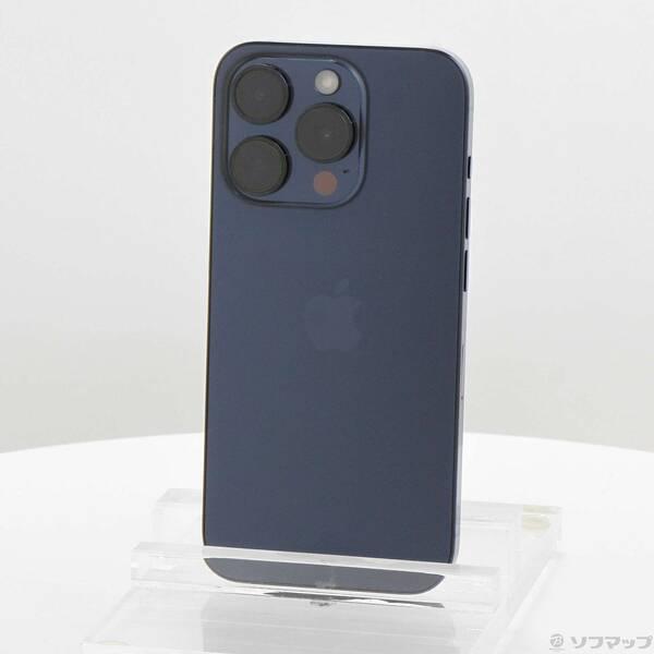 〔中古〕Apple(アップル) iPhone15 Pro 128GB ブルーチタニウム MTUA3J...