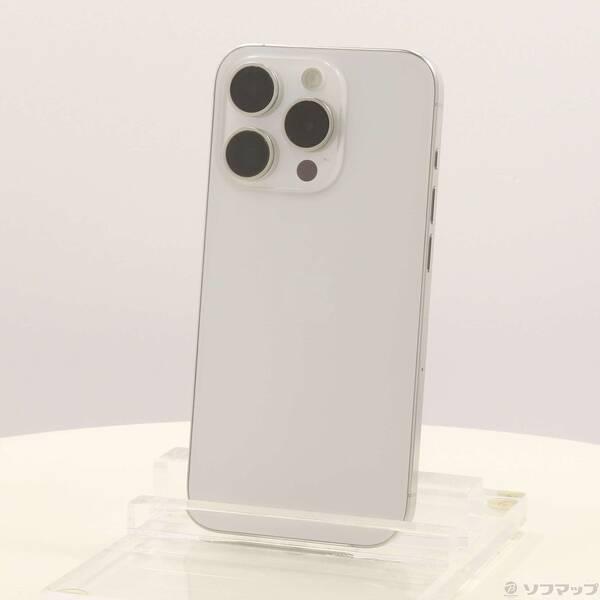 〔中古〕Apple(アップル) iPhone15 Pro 256GB ホワイトチタニウム MTUD3...
