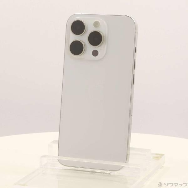 〔中古〕Apple(アップル) iPhone15 Pro 256GB ホワイトチタニウム MTUD3...