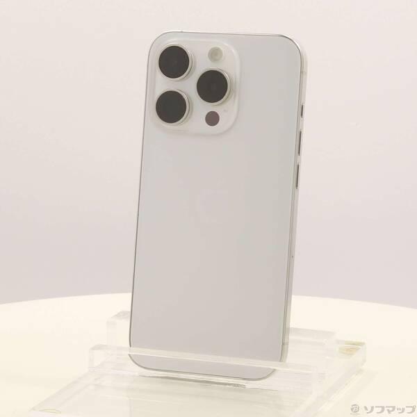 〔中古〕Apple(アップル) iPhone15 Pro 256GB ホワイトチタニウム MTUD3...