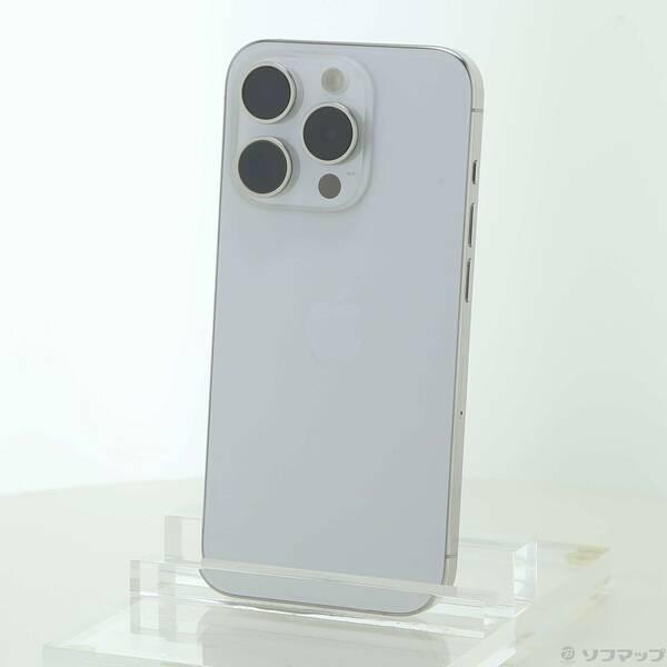 〔中古〕Apple(アップル) iPhone15 Pro 256GB ホワイトチタニウム MTUD3...