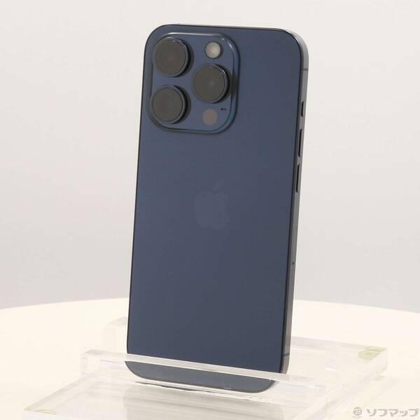 〔中古〕Apple(アップル) iPhone15 Pro 256GB ブルーチタニウム MTUG3J...