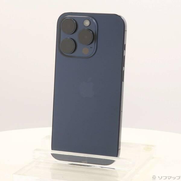 〔中古〕Apple(アップル) iPhone15 Pro 256GB ブルーチタニウム MTUG3J...