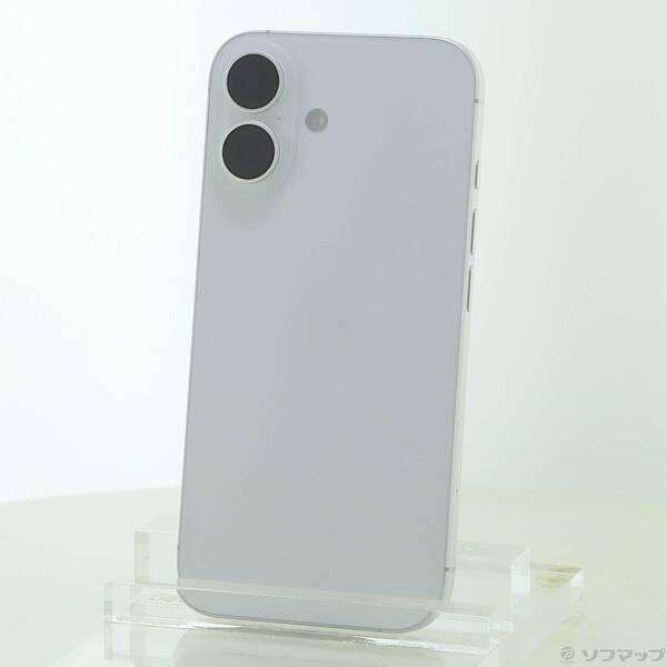 〔中古〕Apple(アップル) iPhone16 128GB ホワイト MYDR3J／A SIMフリ...