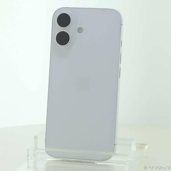 〔中古〕Apple(アップル) iPhone16 128GB ホワイト MYDR3J／A SIMフリ...