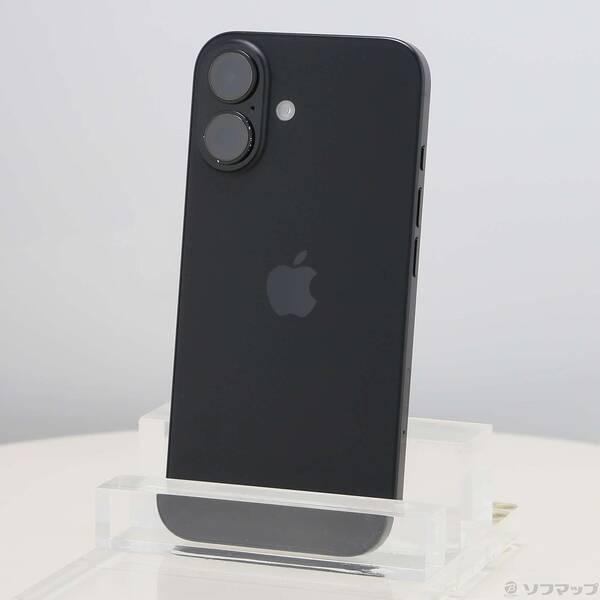 〔中古〕Apple(アップル) iPhone16 256GB ブラック MYDW3J／A SIMフリ...
