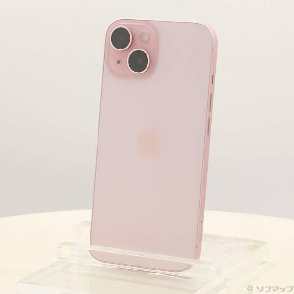 〔中古〕Apple(アップル) iPhone15 256GB ピンク MTMP3J／A SIMフリー...