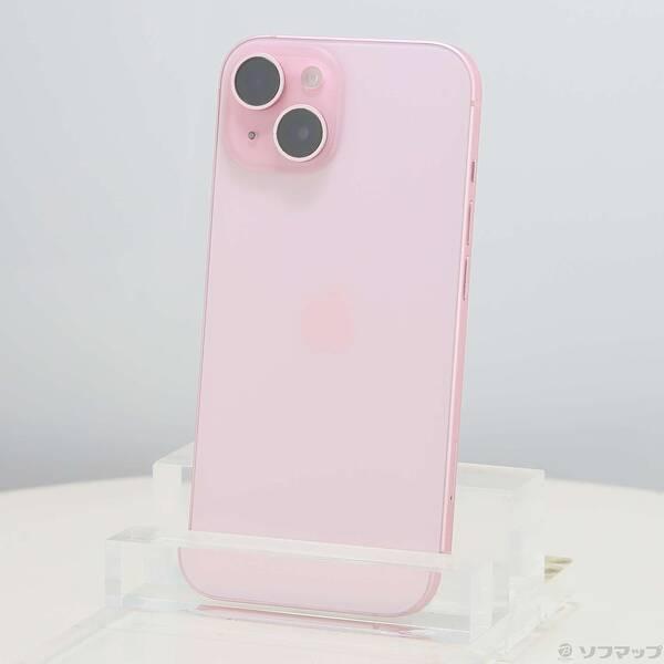 〔中古〕Apple(アップル) iPhone15 256GB ピンク MTMP3J／A SIMフリー...