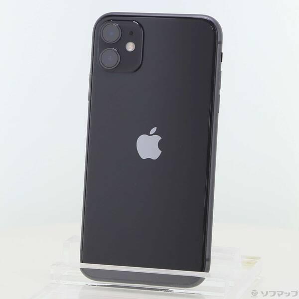 〔中古〕Apple(アップル) iPhone11 64GB ブラック MHDA3J／A SIMフリー...