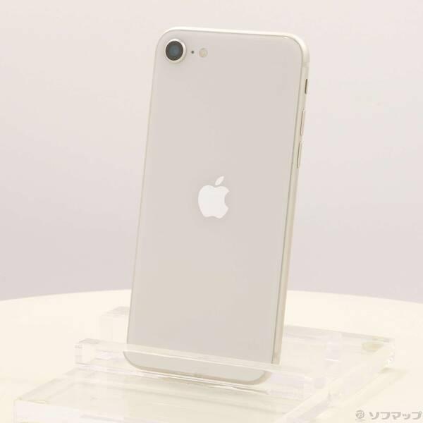 〔中古〕Apple(アップル) iPhone SE 第3世代 64GB スターライト MMYD3J／...