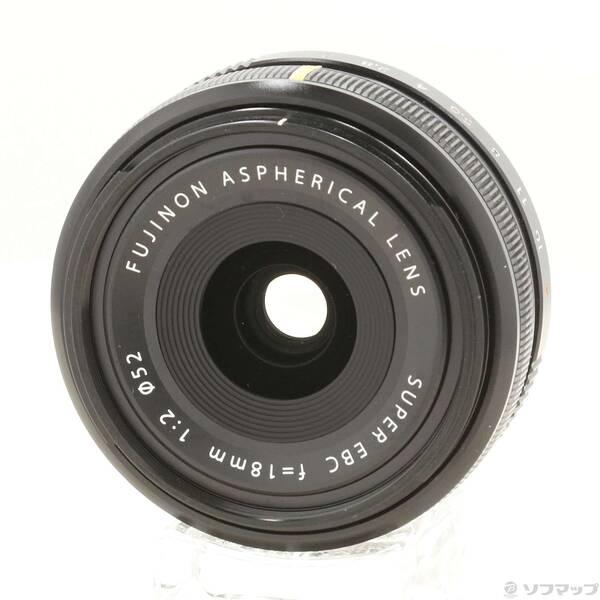 〔中古〕FUJIFILM(フジフイルム) XF 18mm F2 R ブラック〔305-ud〕