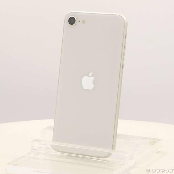 〔中古〕Apple(アップル) iPhone SE 第3世代 64GB スターライト MMYD3J／...