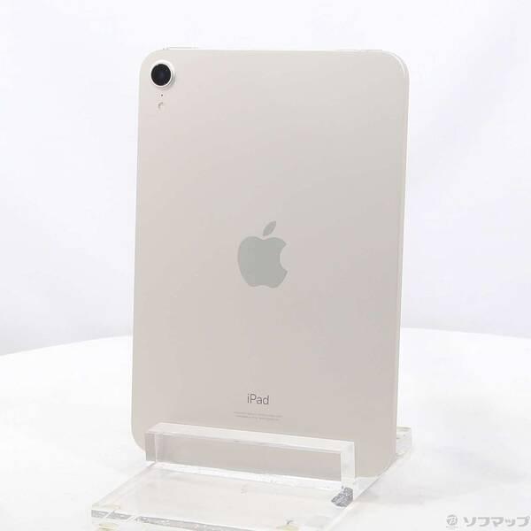 〔中古〕Apple(アップル) iPad mini 第6世代 64GB スターライト MK7P3J／...