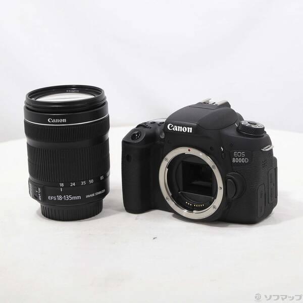 〔中古〕Canon(キヤノン) EOS 8000D EF-S18-135 IS STM レンズキット...