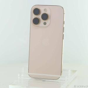 〔中古〕Apple(アップル) iPhone16 Pro 128GB デザートチタニウム MYMX3J／A SIMフリー〔368-ud〕
