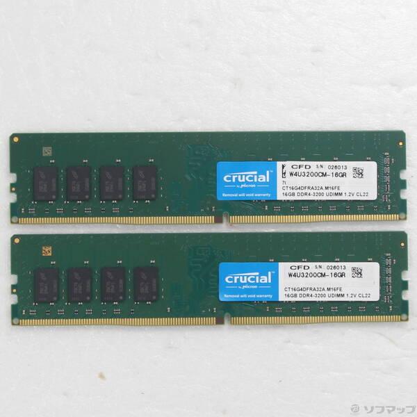 〔中古〕CFD(シーエフディー) W4U3200CM-16GR〔262-ud〕