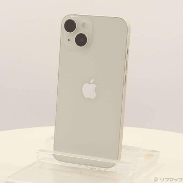 〔中古〕Apple(アップル) iPhone14 128GB スターライト MPUQ3J／A SIM...