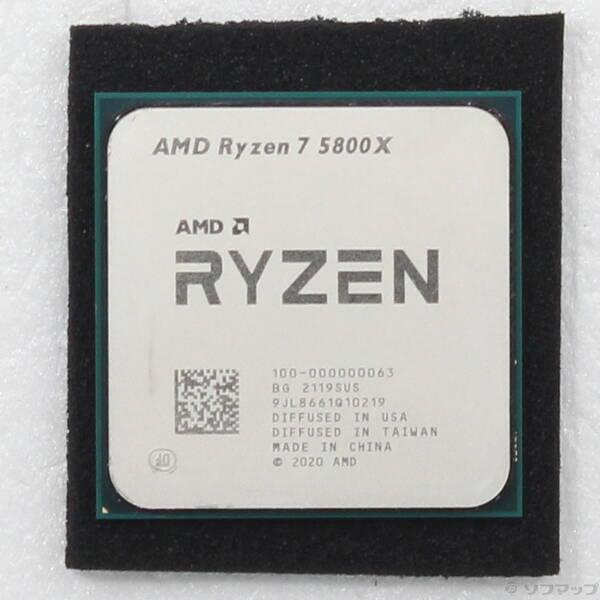 〔中古〕AMD(エーエムディー) Ryzen 7 5800X 〔3.8GHz／SOCKET AM4〕...